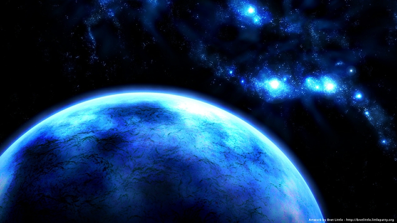 Plas Space Celestial HD Desktop Wallpaper