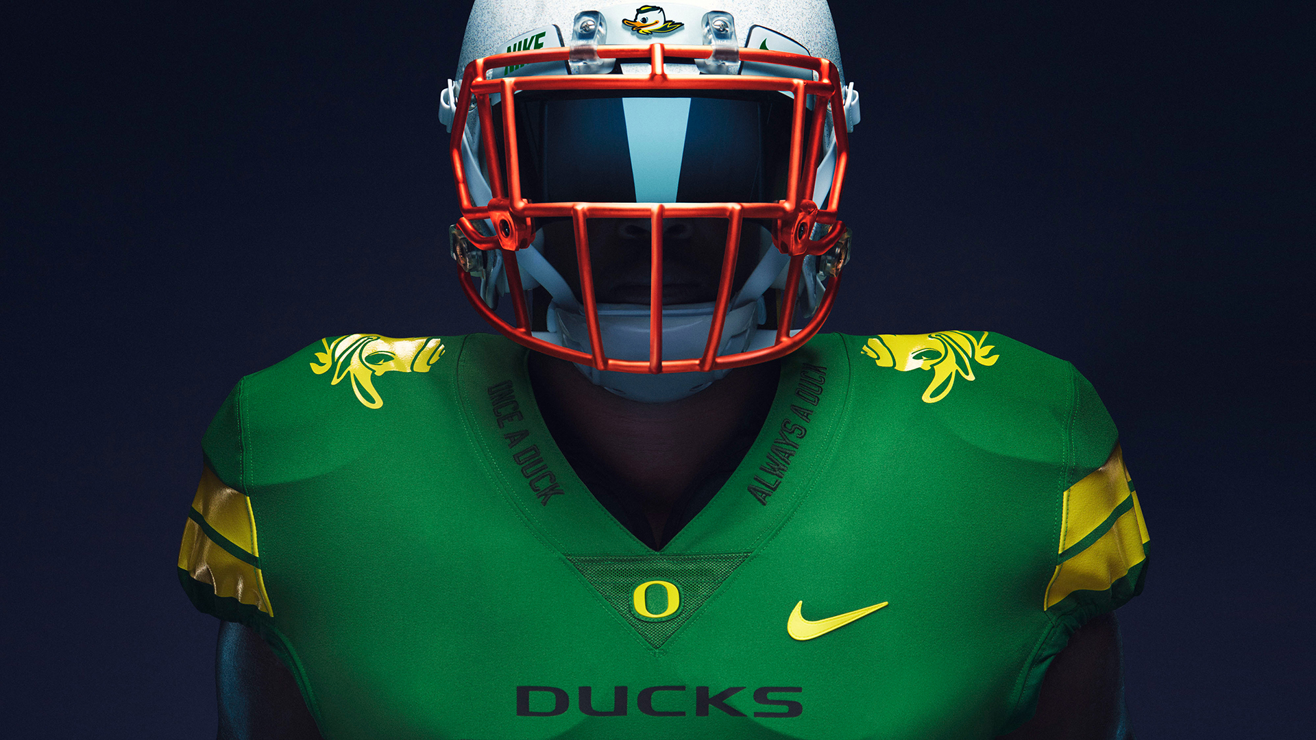 University Of Oregon Once A Duck Football Uniforms