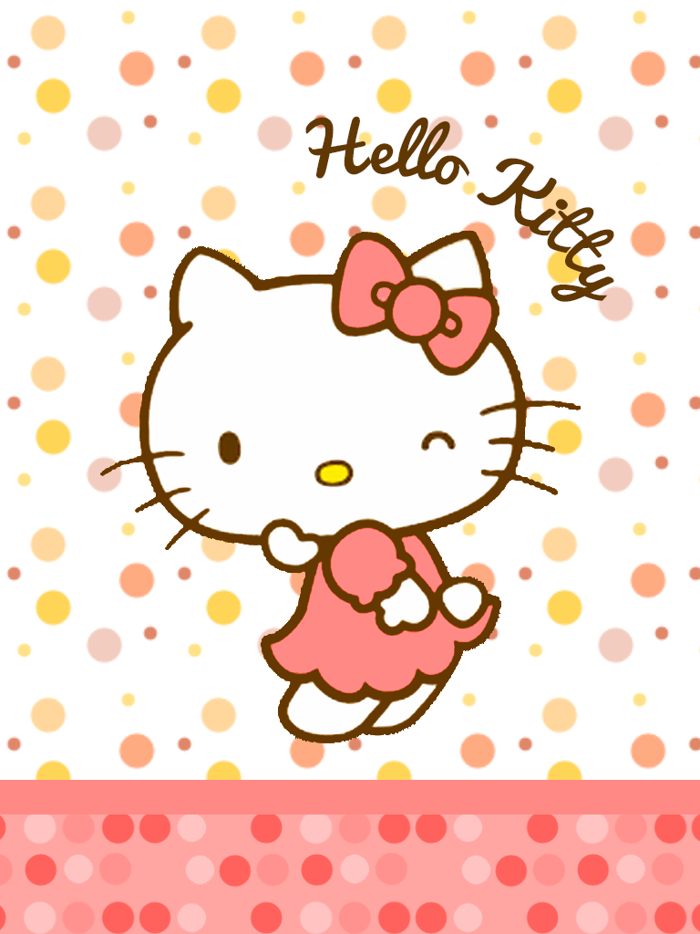 Hello Kitty Wink Wallpaper