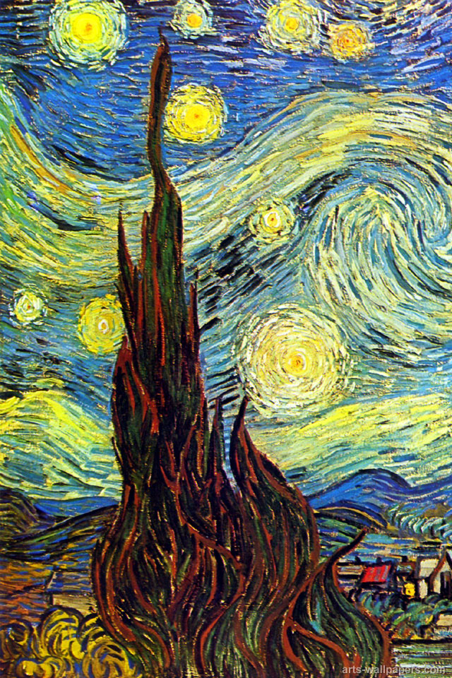 Vincent Van Gogh Iphone Wallpaper Art