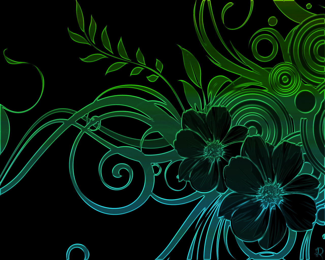 To Abstract Flowers Wallpaper Click On Full Size And Then