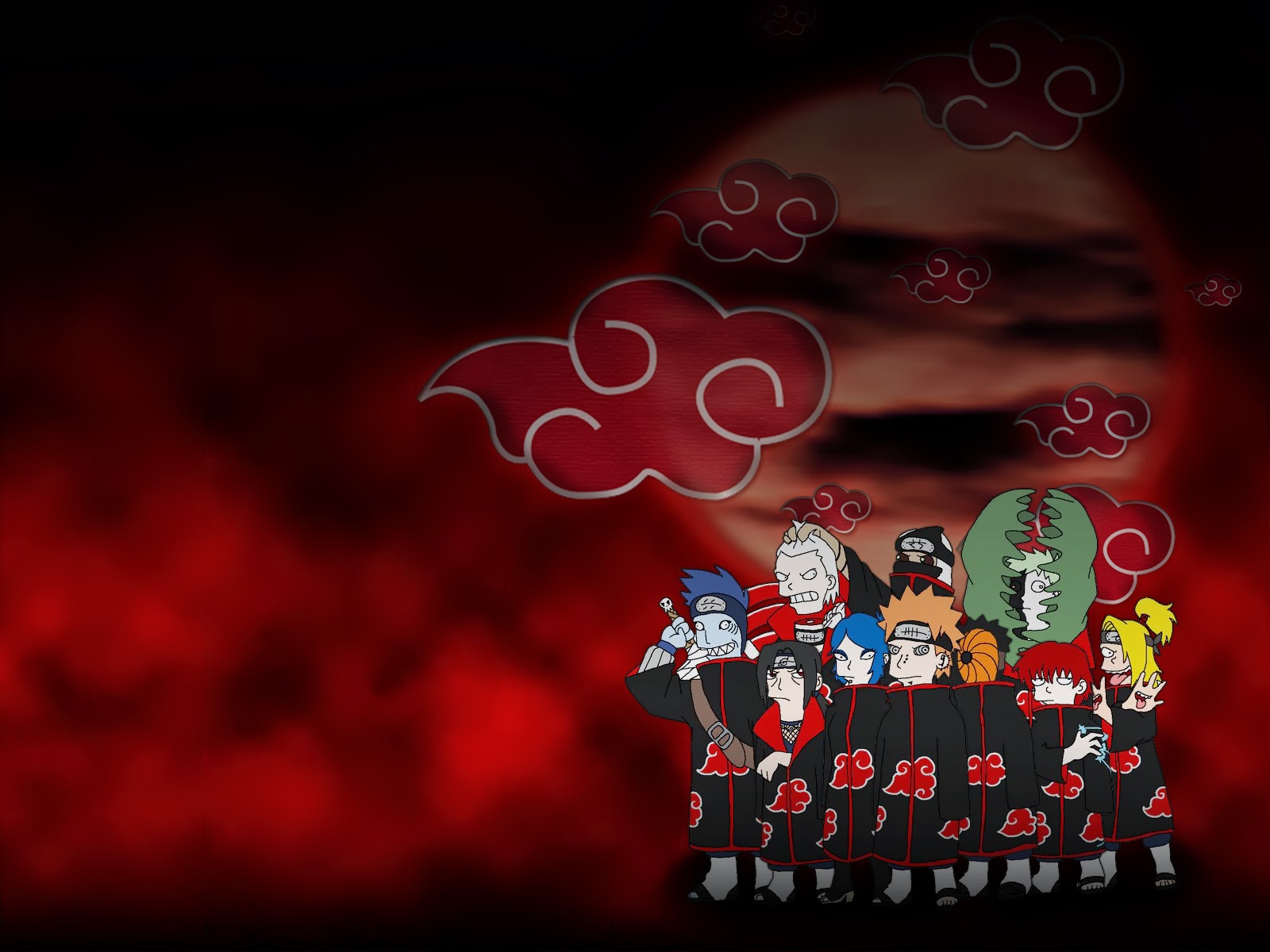 Akatsuki Cloud HD Wallpaper