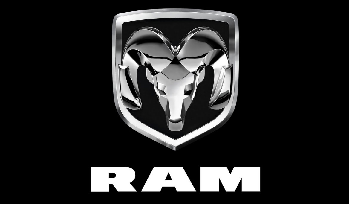 ram trucks logo wallpaper 1168x682