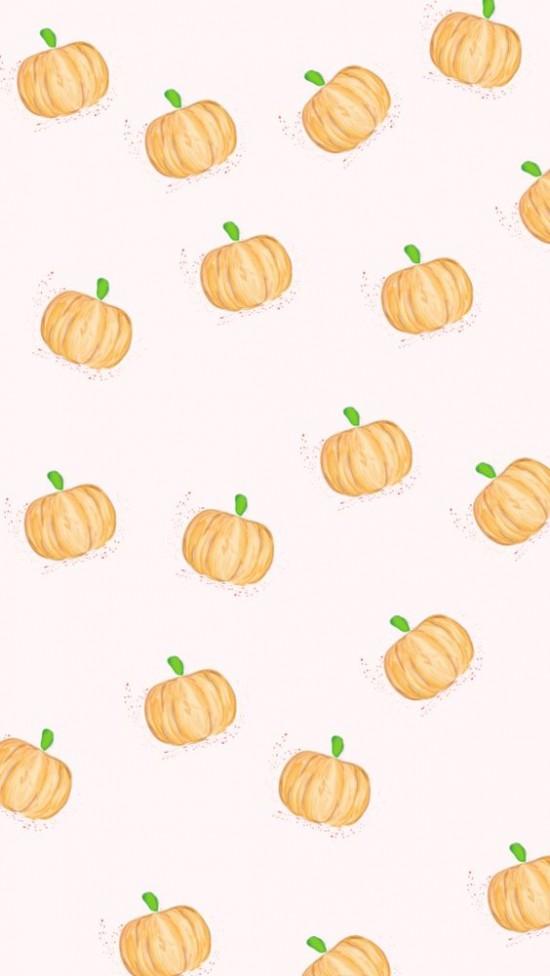 30 Preppy Halloween Wallpaper Ideas Watercolor Pumpkin   Idea