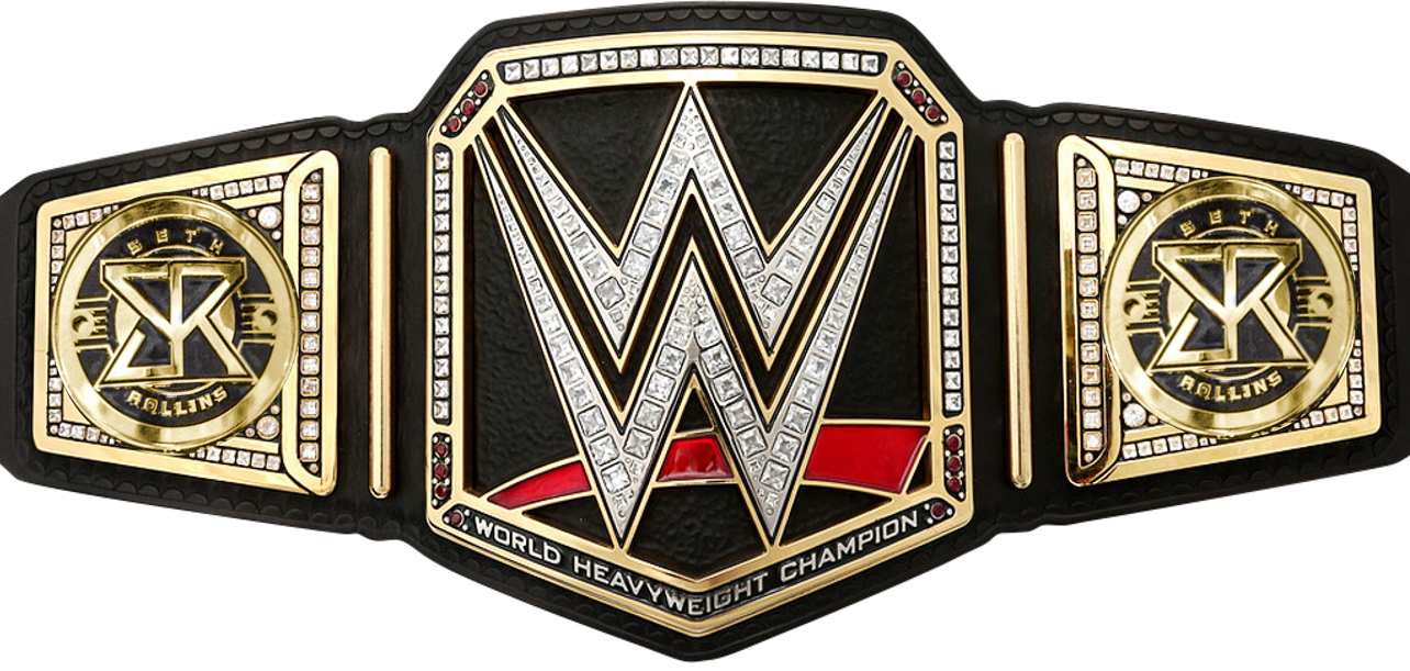 Seth Rollins Wwe World Championship Sideplates By Nibble T On