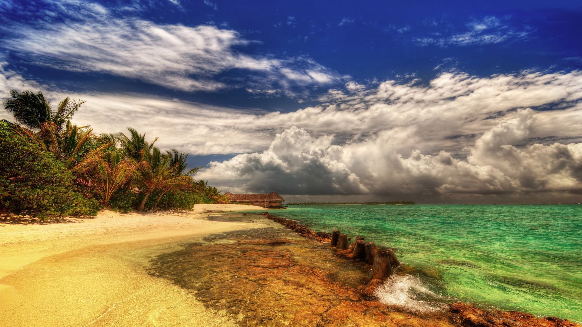 Bora Beach Wallpaper Desktop Image