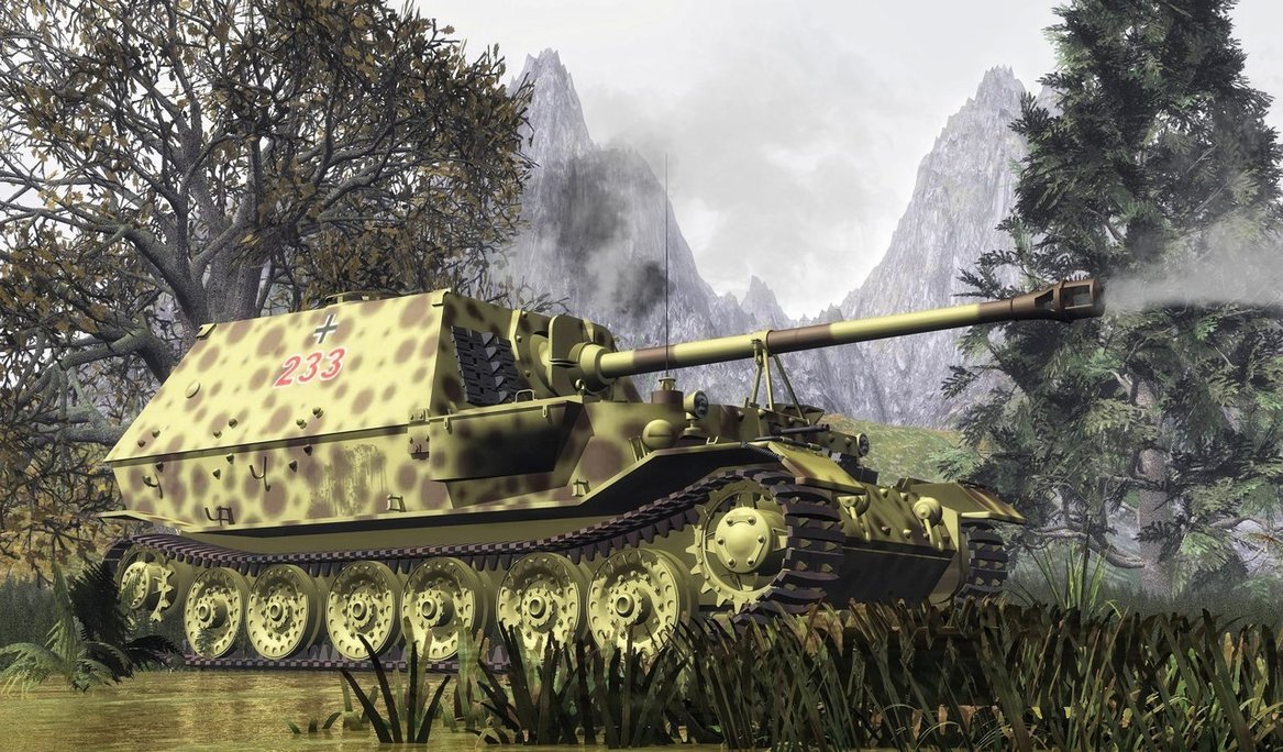 Ferdinand Elefant Tank Destroyer By Roboman28