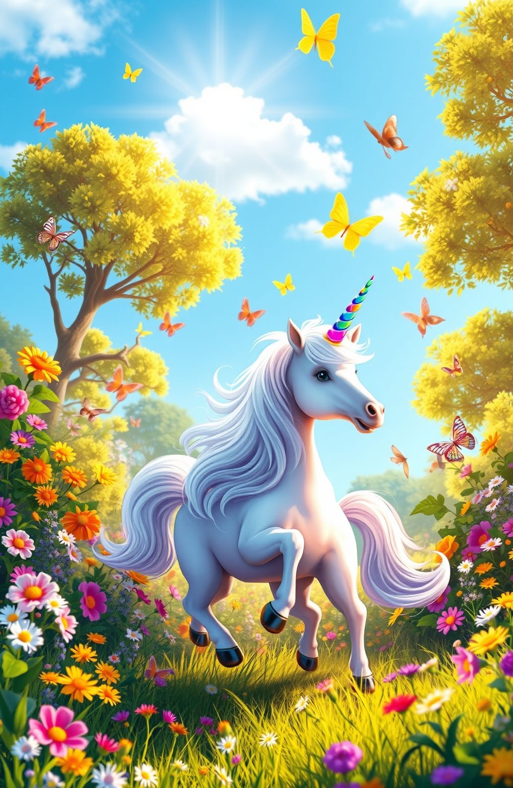 Cute Unicorn Wallpaper