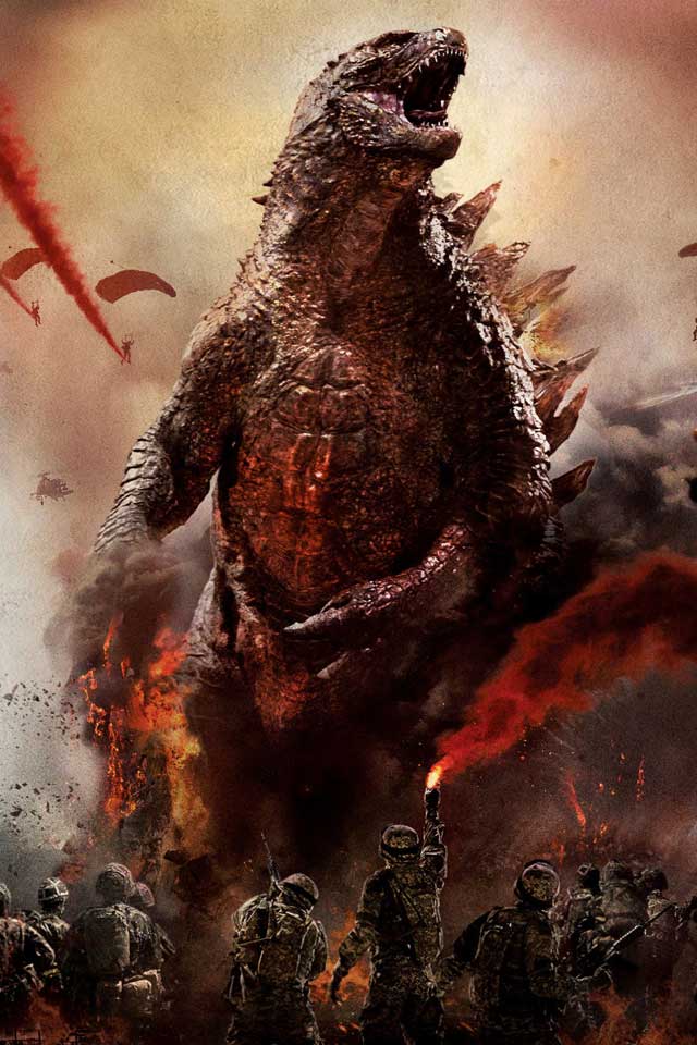 American Godzilla Wallpaper HD Movie iPhone