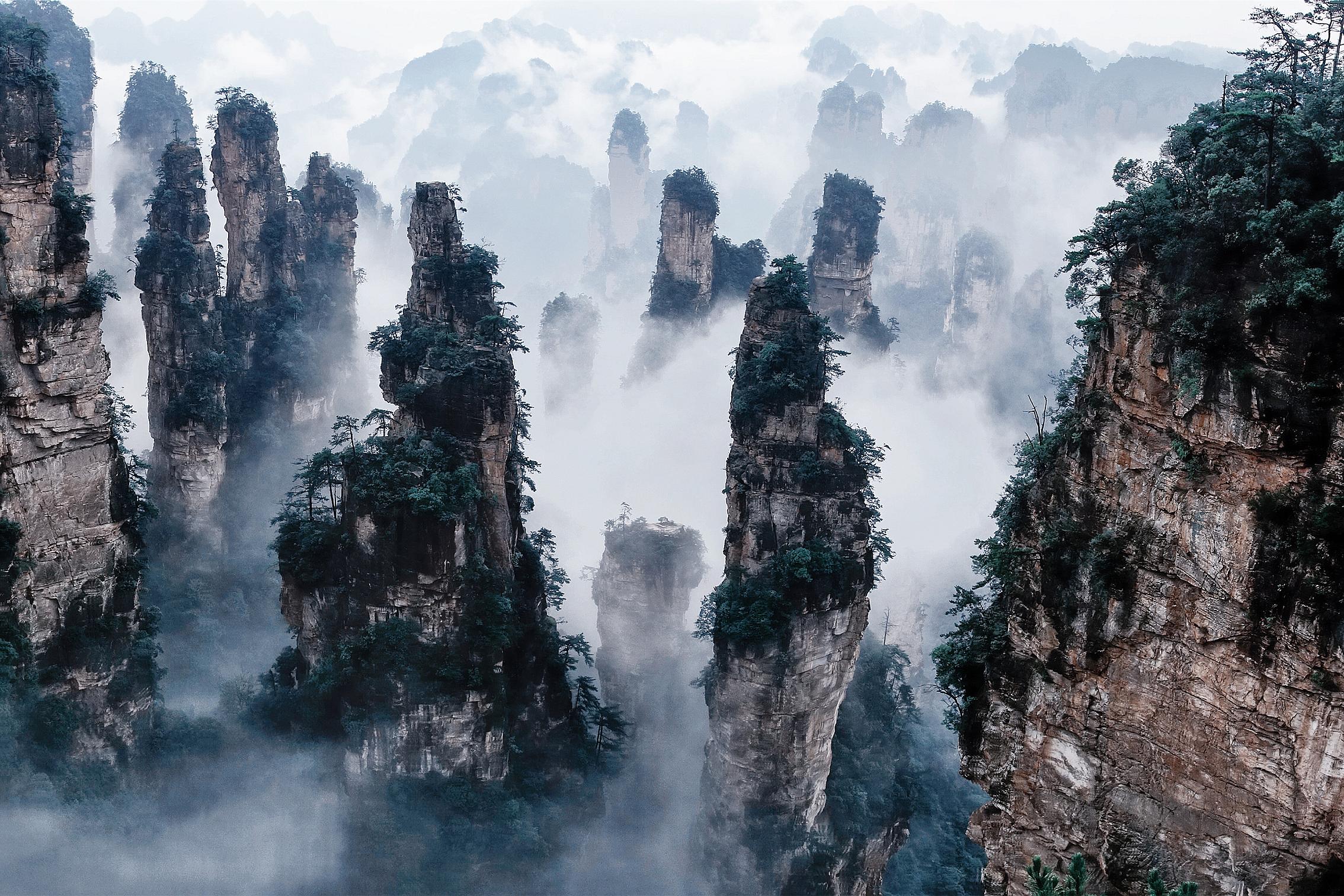 Zhangjiajie National Forest Park HD Wallpaper And Background