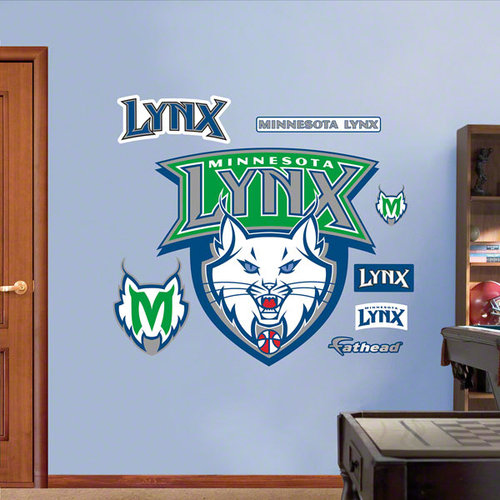 Minnesota Lynx Logo Fathead Sports Fan Shop Walmartcom
