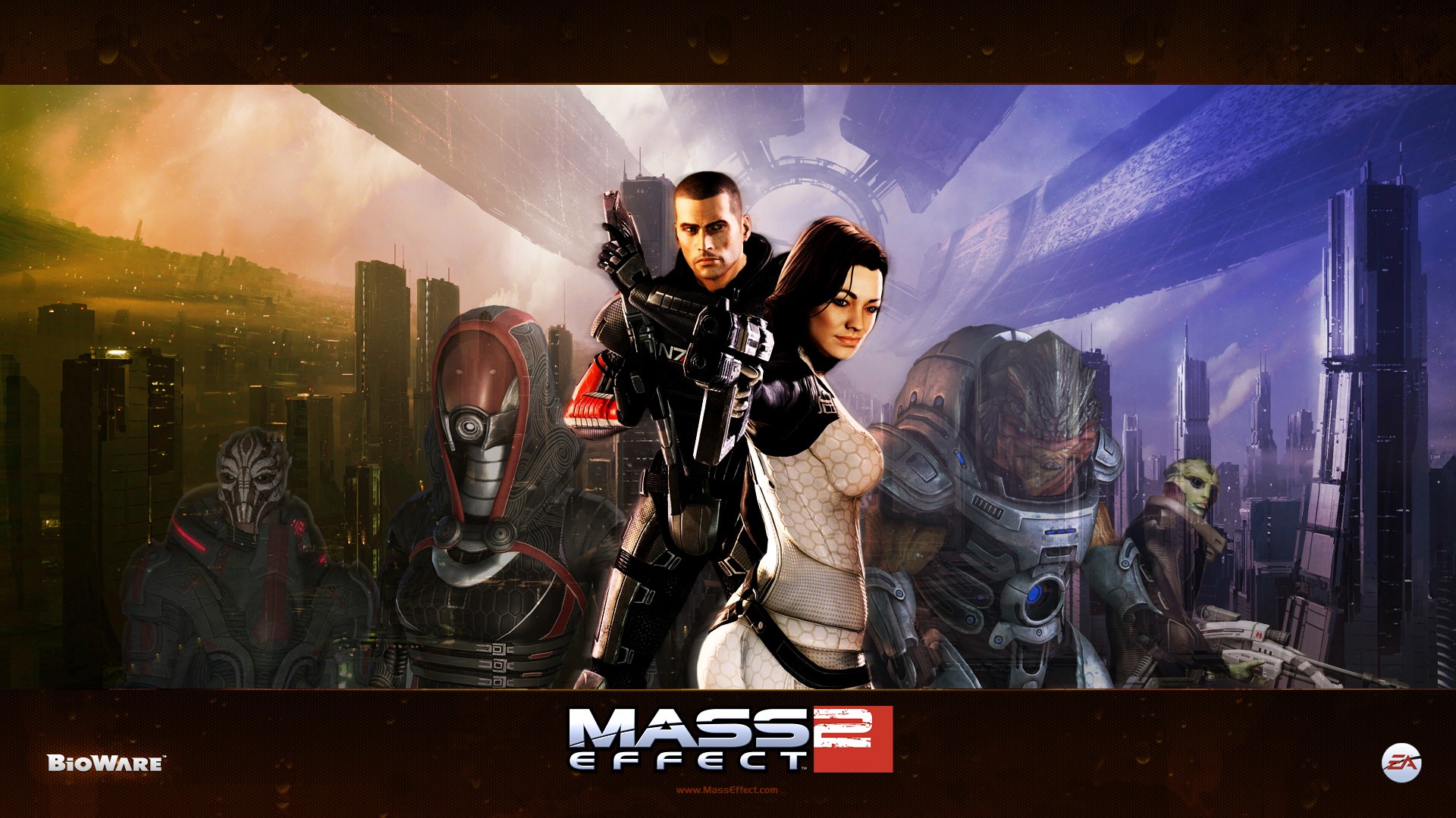 Wallpaper De Mass Effect Androm Et
