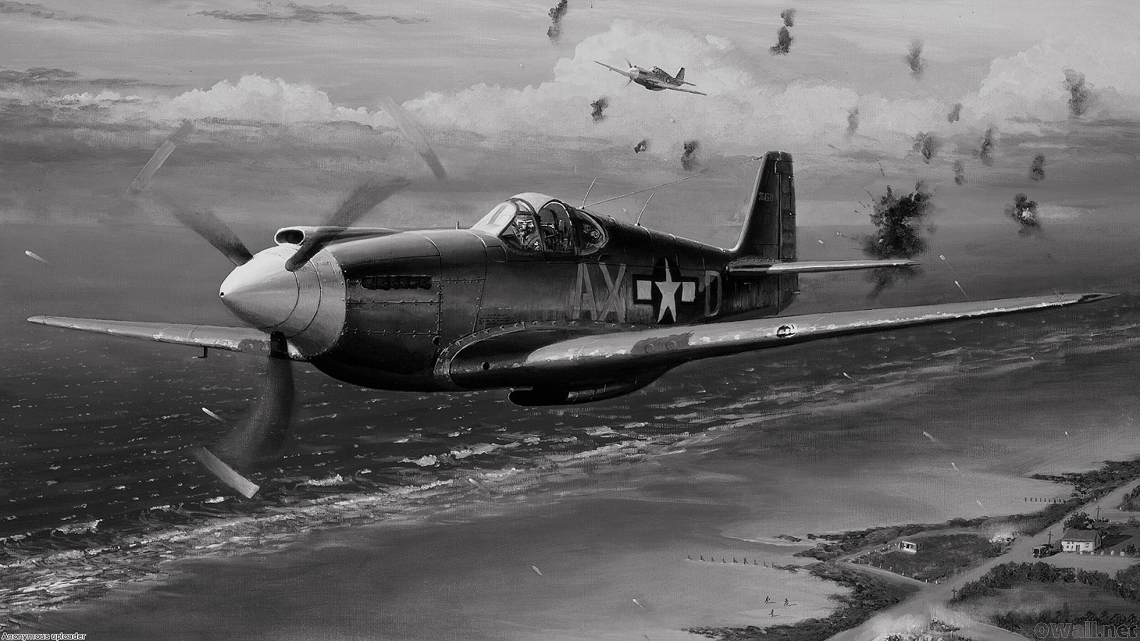 World War Planes In Action Wallpaper Skies