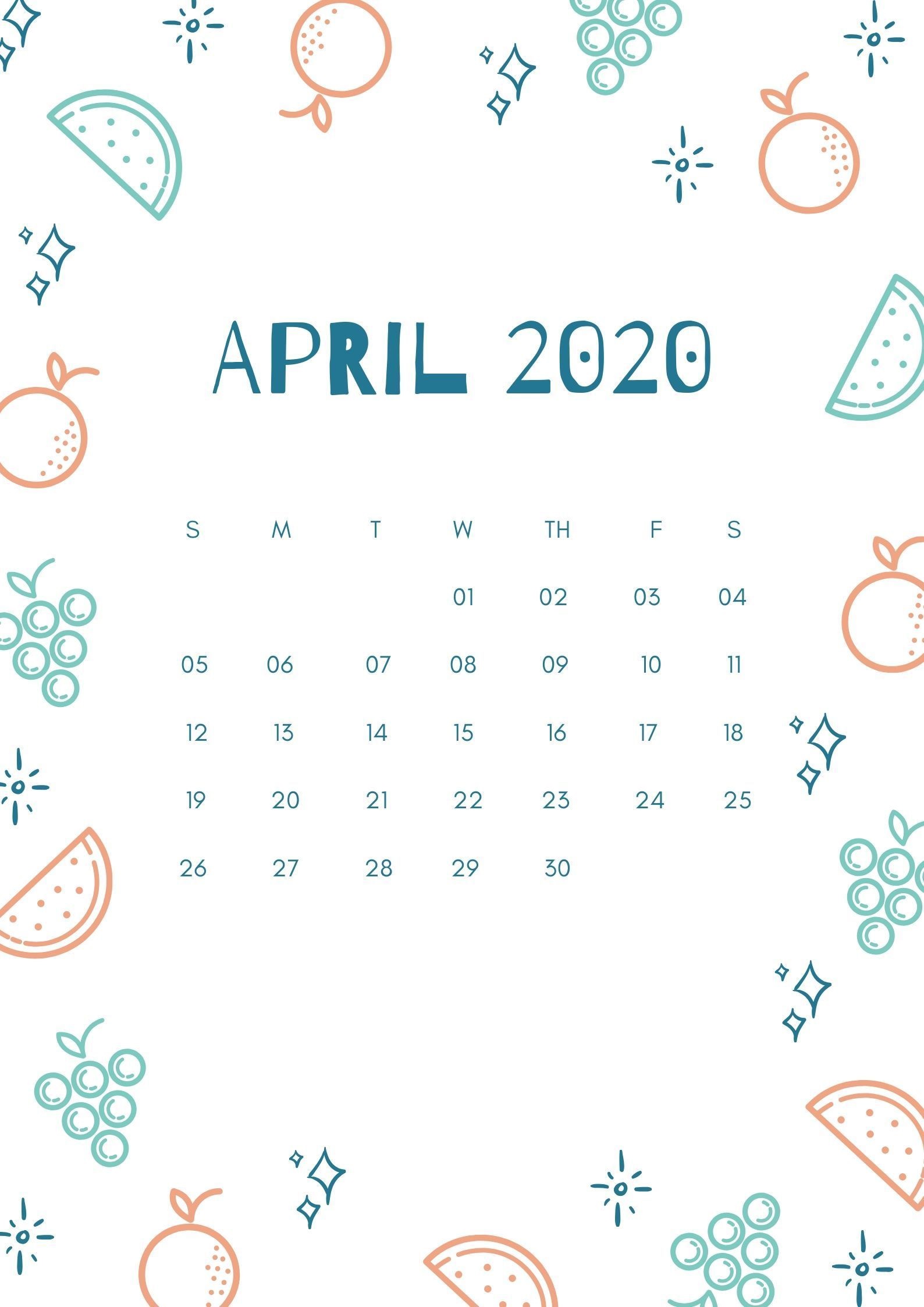 April 2020 Calendar iPhone Wallpaper   Free August 2019 Calendar
