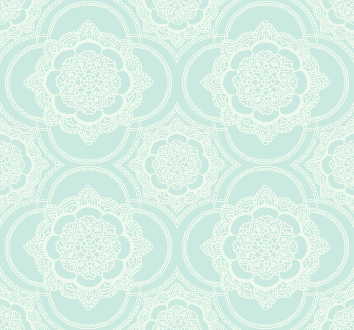 Co10412 Lace Doily Coastal Chic Wallpaper