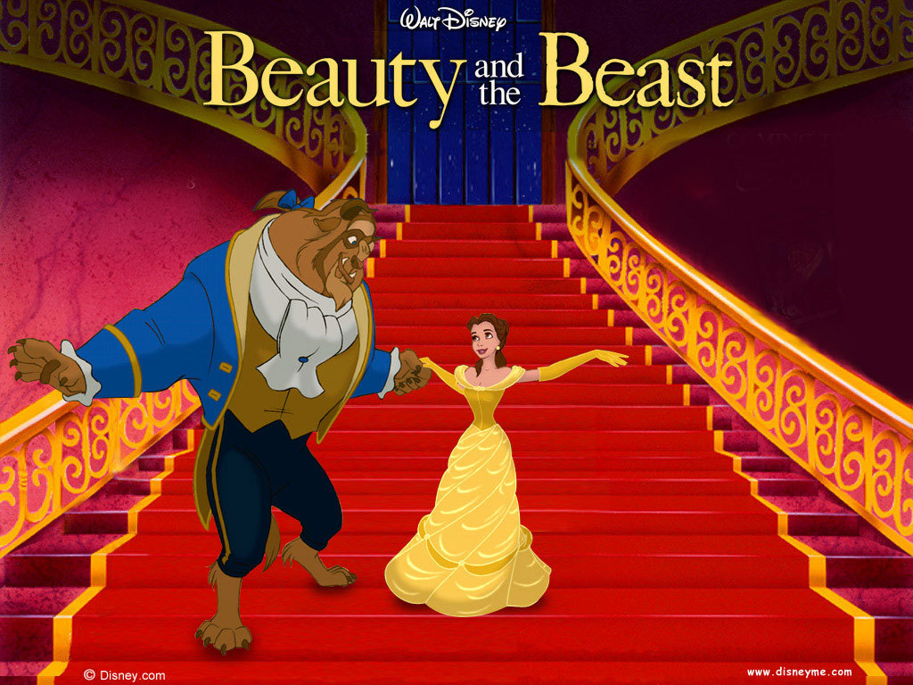 Beauty and the Beast Wallpaper   Classic Disney Wallpaper 5818986