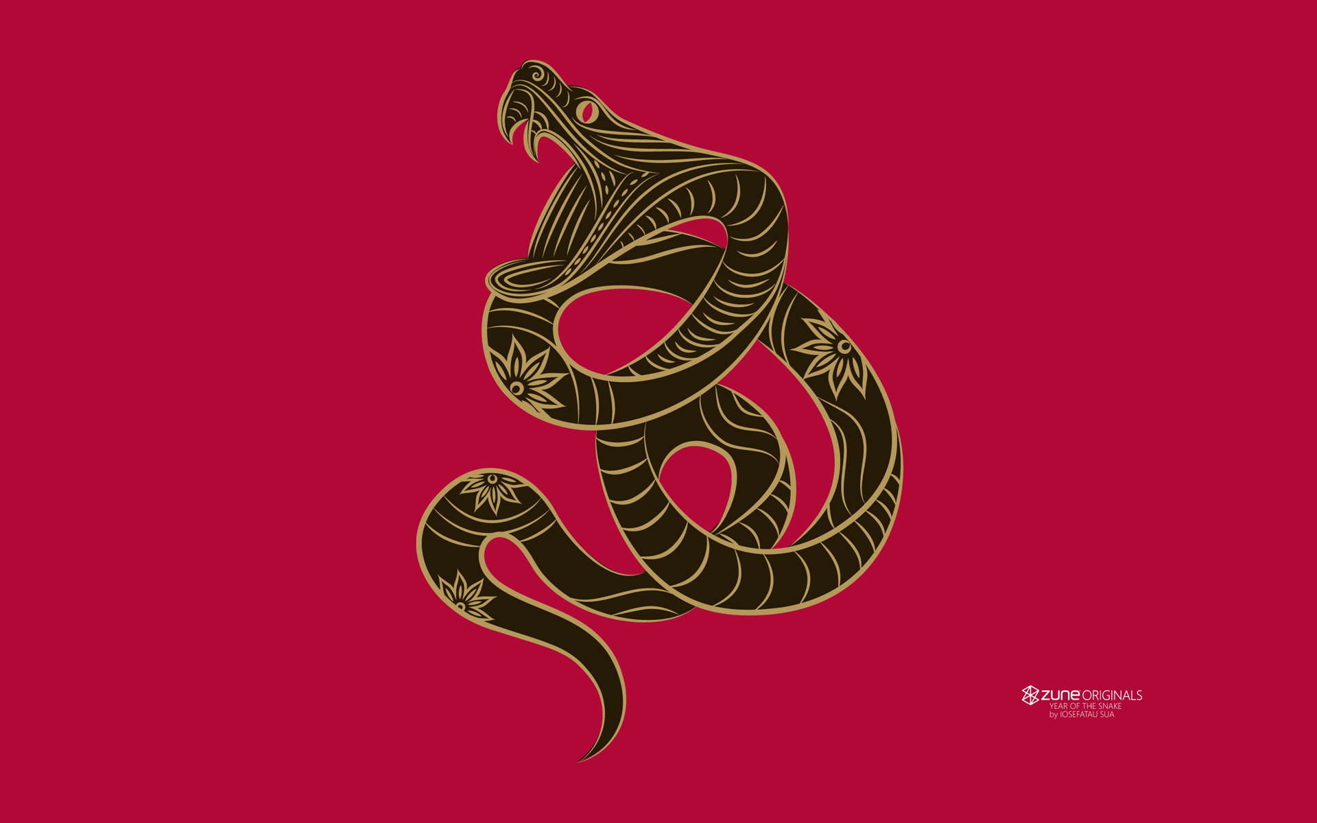 Year Of The Snake Chinese Zodiac Wallpaper