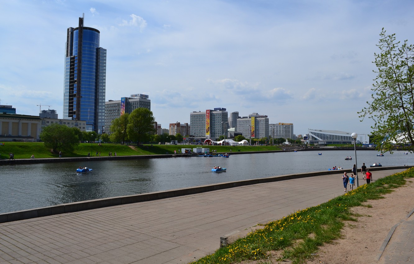 Wallpaper Summer The City Minsk Image For Desktop Section