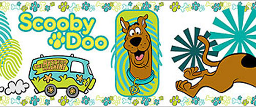 Product Scooby Doo Prints Kids Room Scoobydoo Wall Border