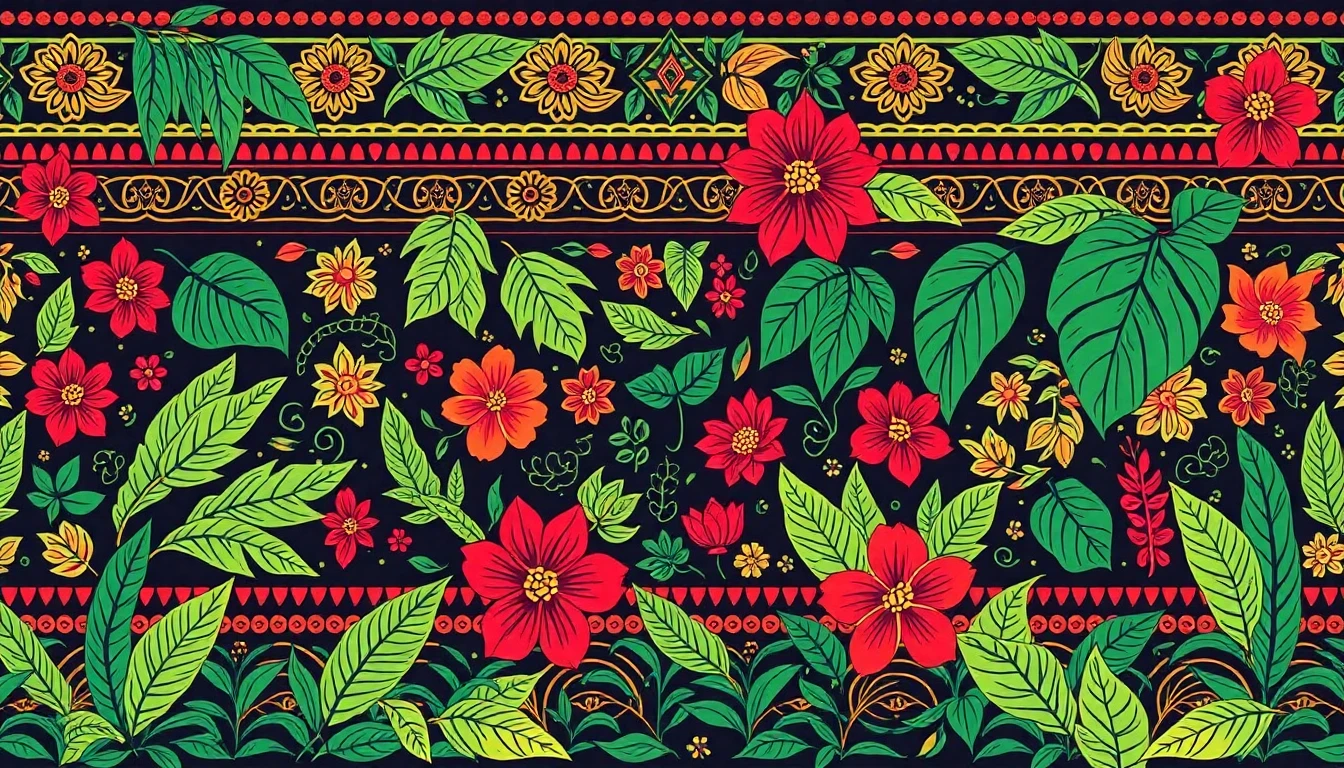 Polynesian Tribal Wallpaper