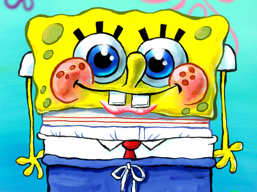 Spongebob Square Pants HD Dekstop Wallpaper