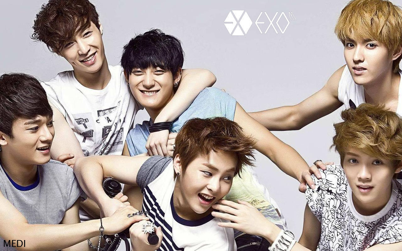 exo m member profile exo m bts from the photoshot 1280x800