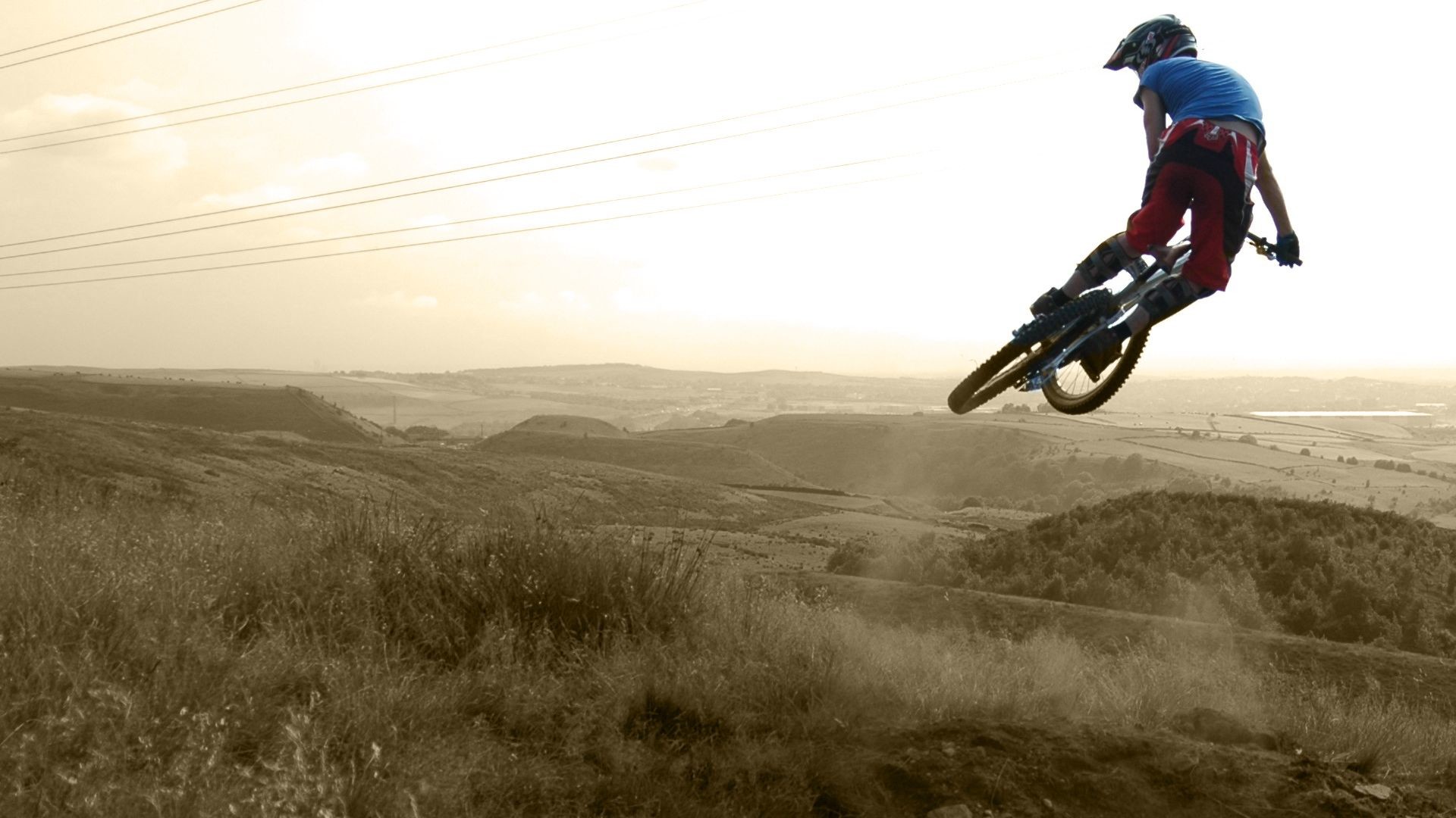 Downhill Mountain Bike Wallpaper