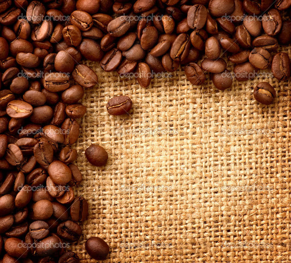 Coffee Sack Texture Stock