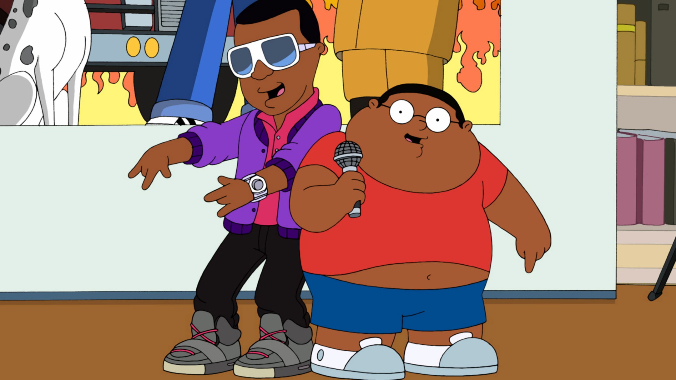 Cleveland Show Animation Edy Series Cartoon Kanye West