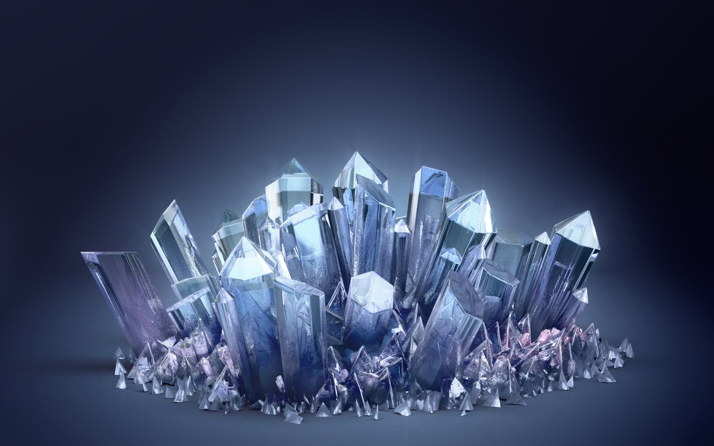 Crystal Cluster Wallpaper Myspace Background