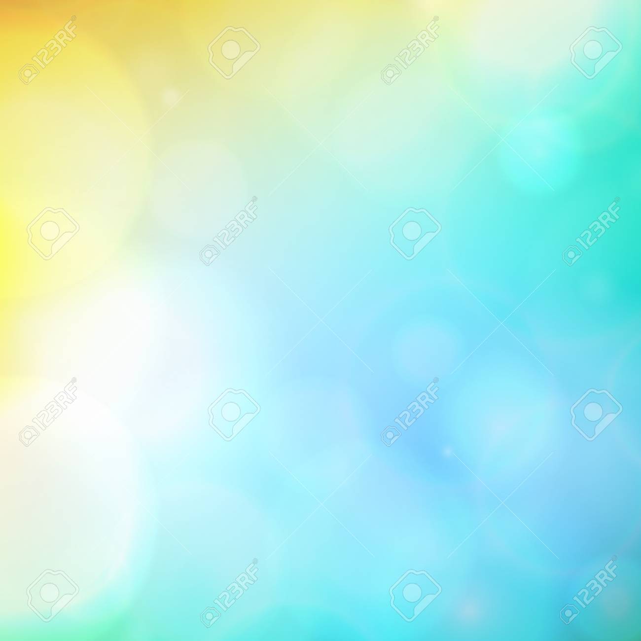 Color Abstract Blurred Background With Defocused Lights Colorful