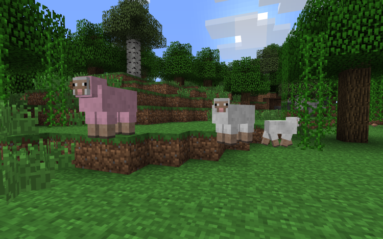 Pink Sheep Minecraft Seed Hunter