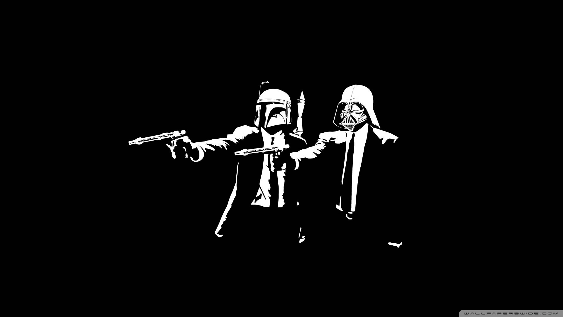 Star Wars Pulp Fiction Wallpaper Image