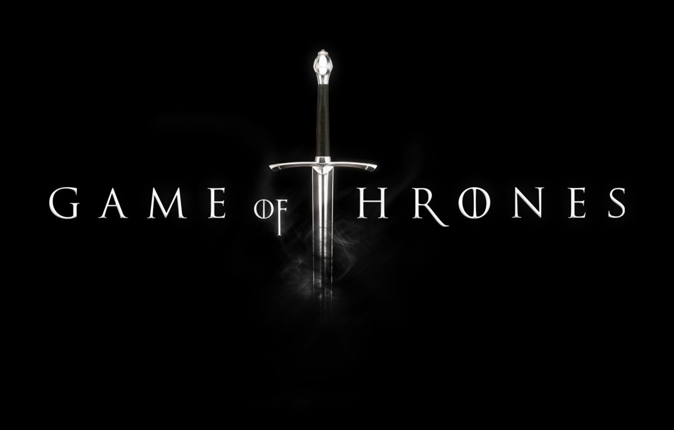 Wallpaper Sword Game Of Thrones Tv Series Black Fon Image For