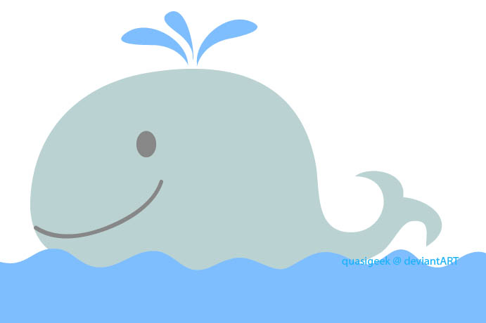 Baby Whale By Quasigeek