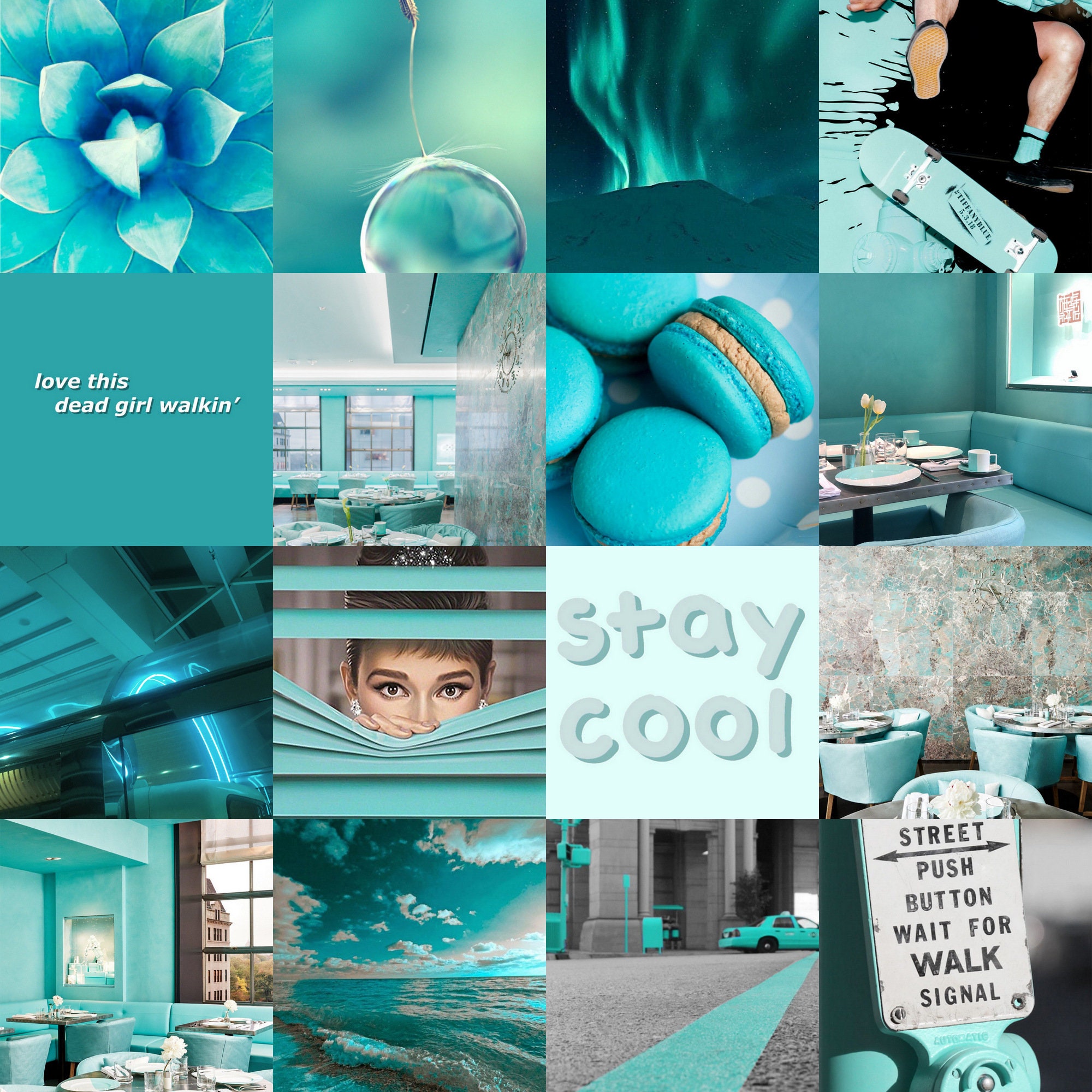 Aesthetic Teal Wallpapers on WallpaperDog