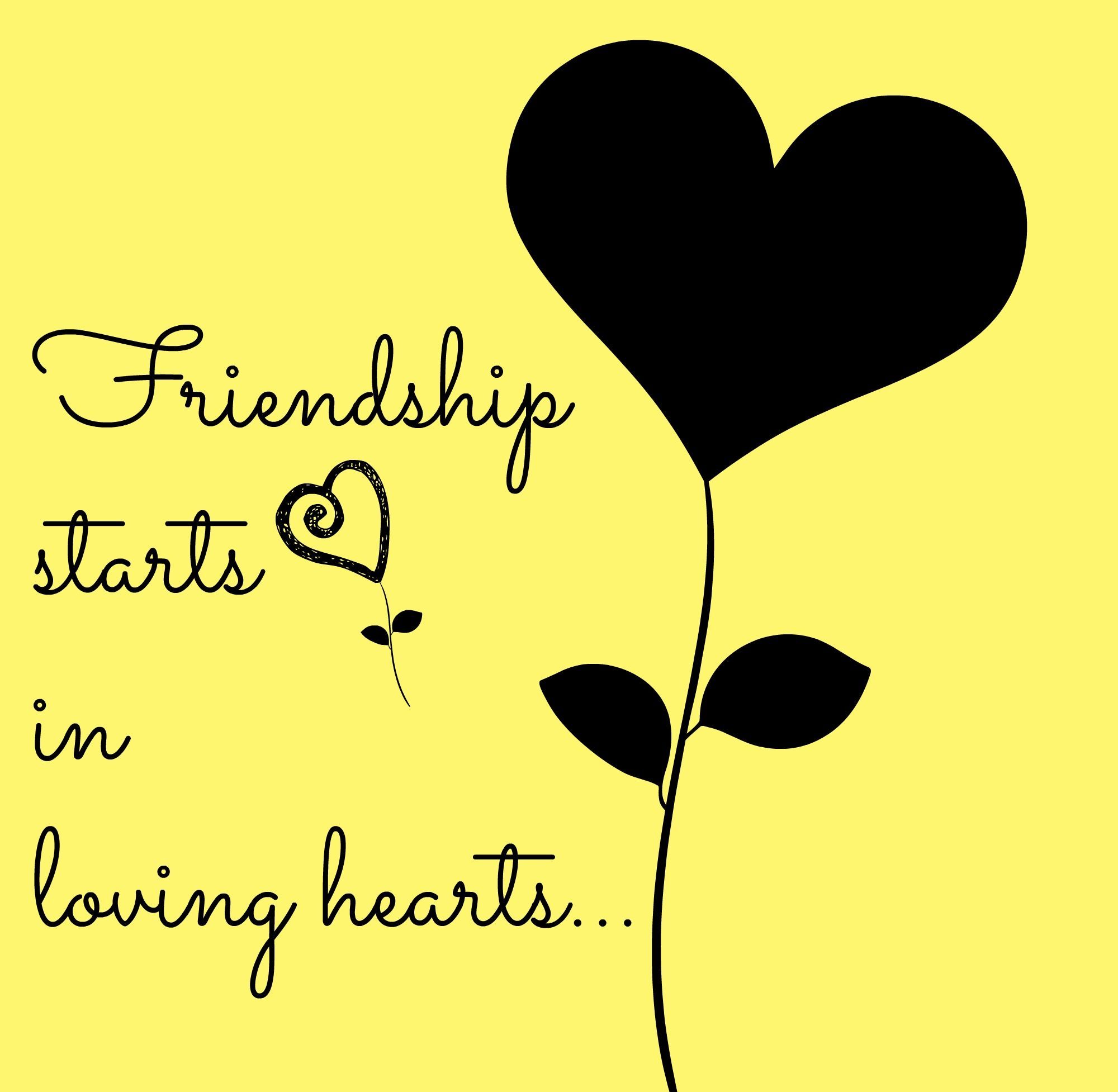Love And Friendship Wallpaper Top