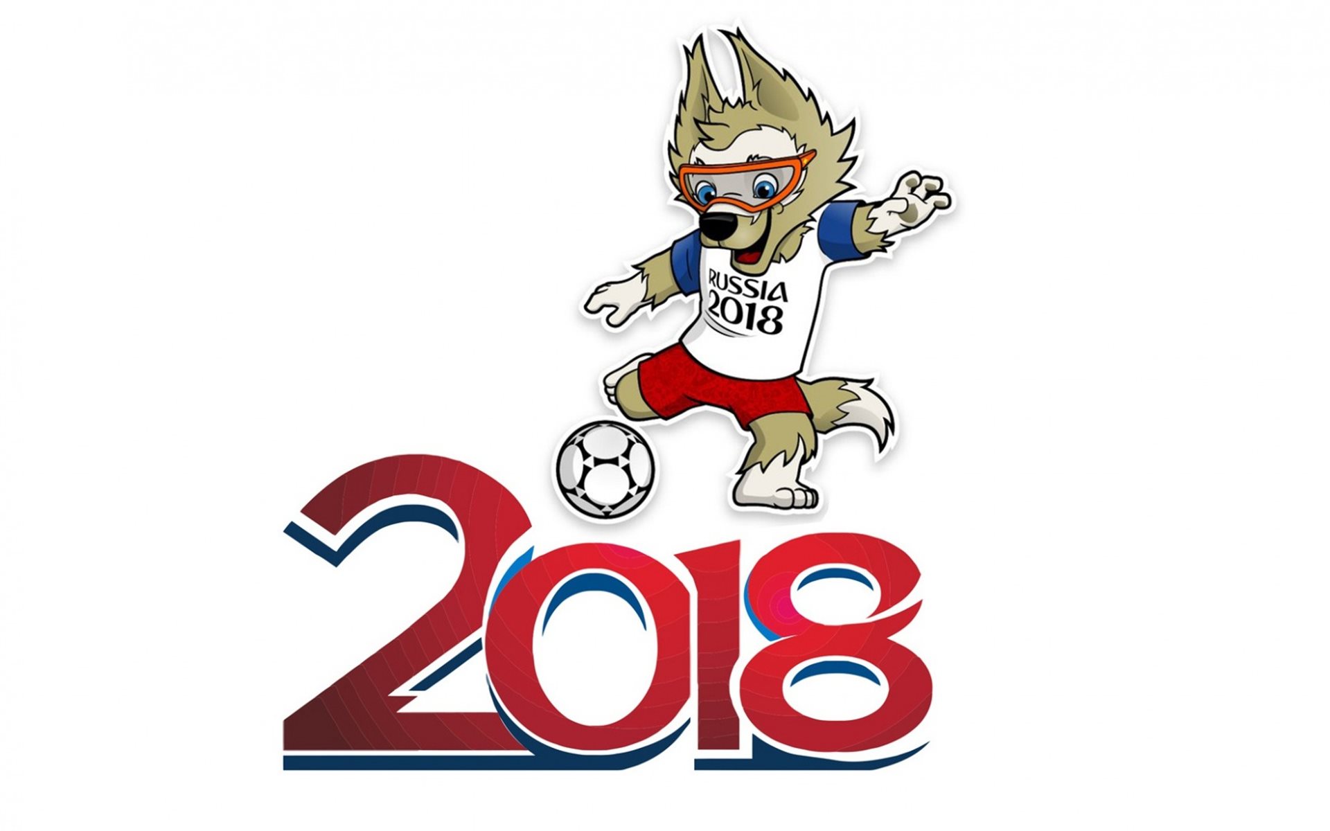 Wallpaper Fifa World Cup Russia Wolf