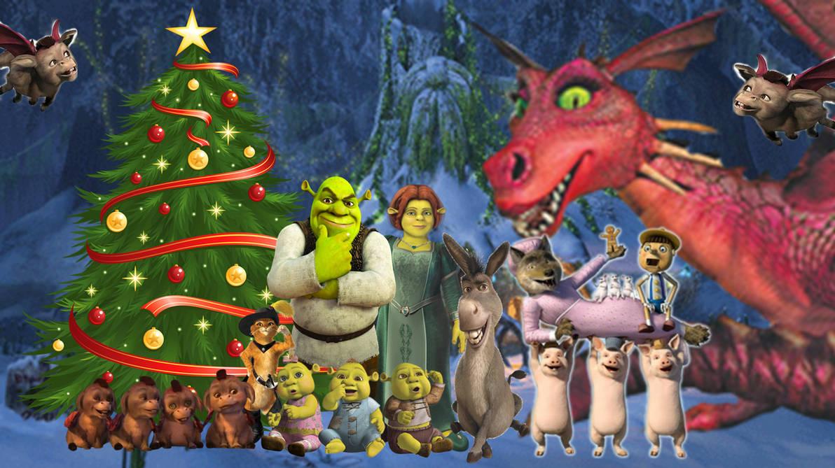 Merry Christmas From Shrek By Aaronhardy523