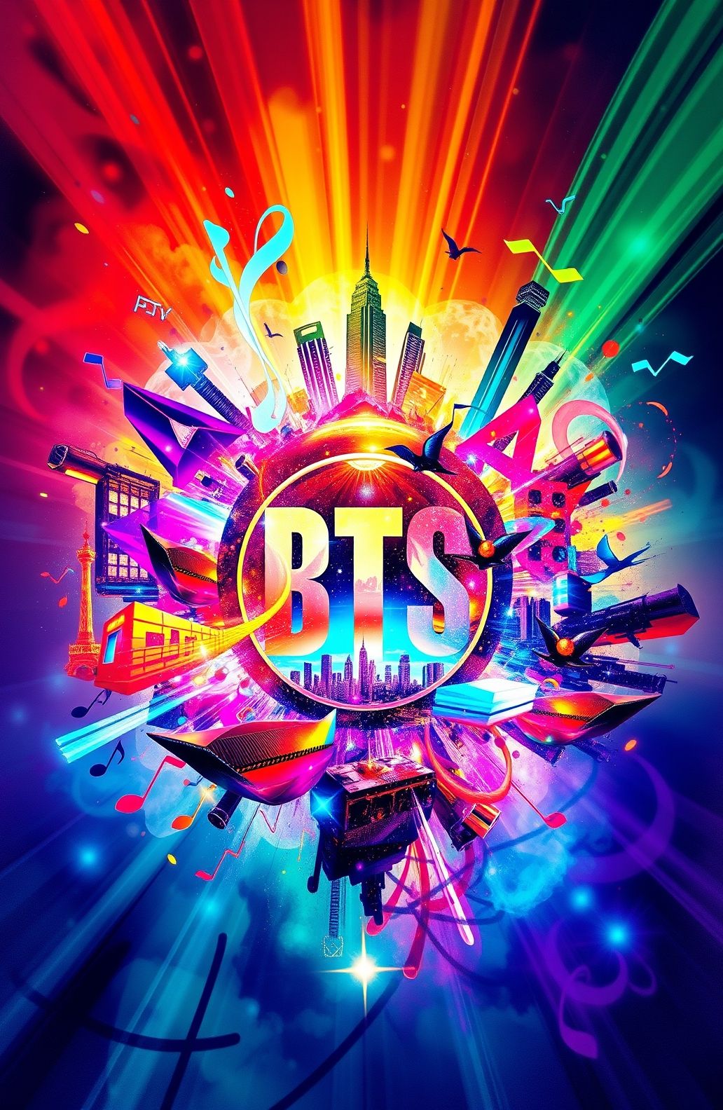 Bts Logo HD Wallpaper
