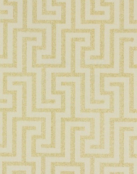 Graham Brown Baroque Woven Wallpaper Steve Leung Cream Gold
