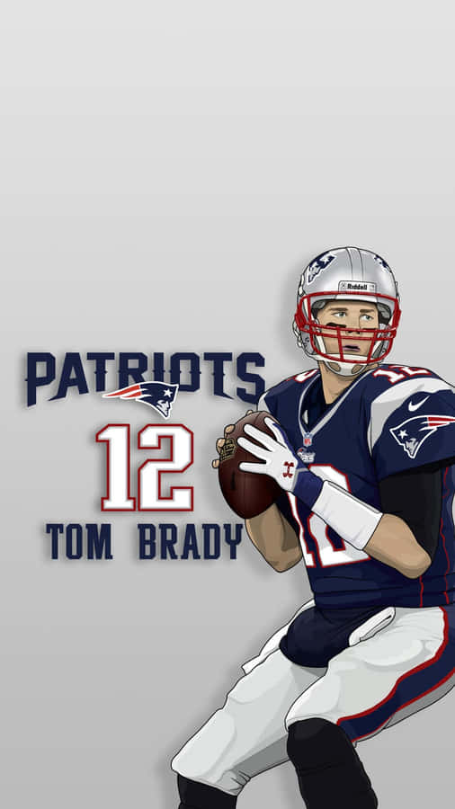 Tom Brady The Ultimate Goat Wallpaper