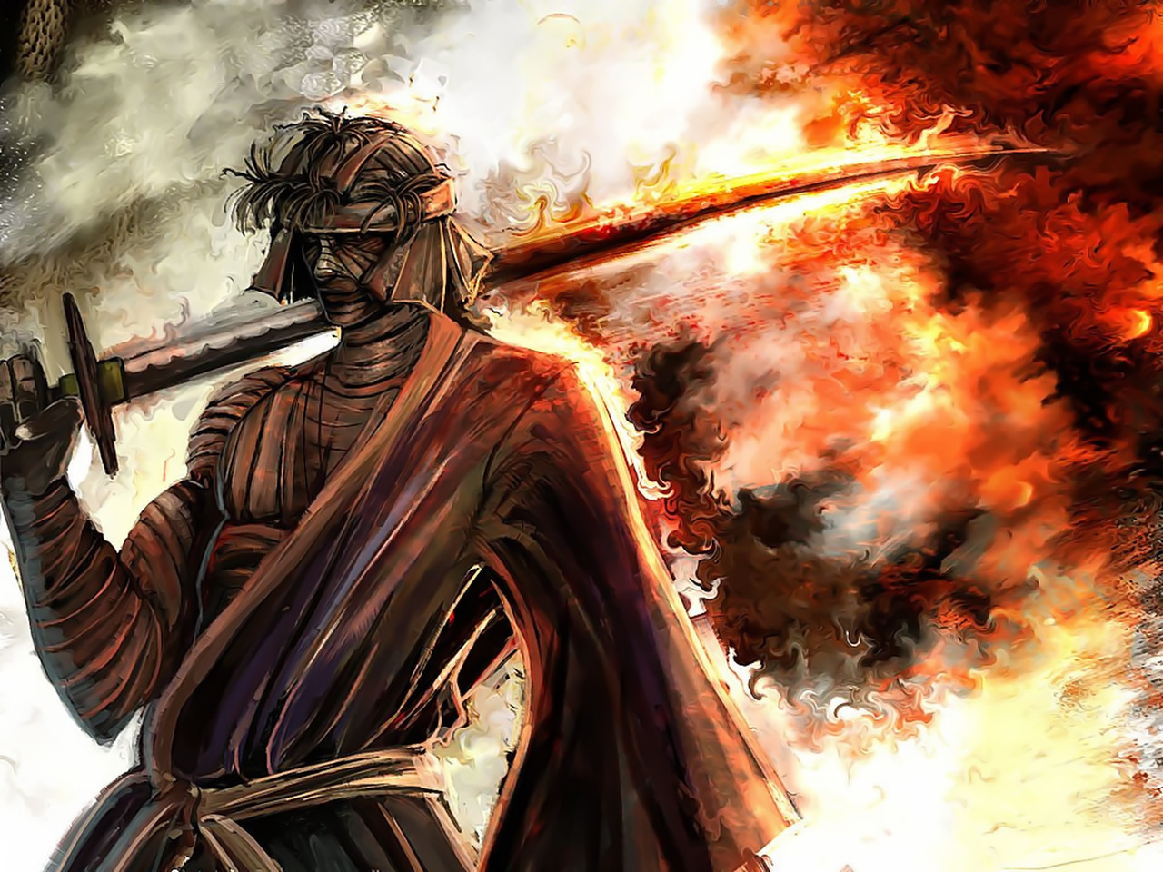 Free download Kenshin Himura Wallpaper samurai X [1280x960] for ...