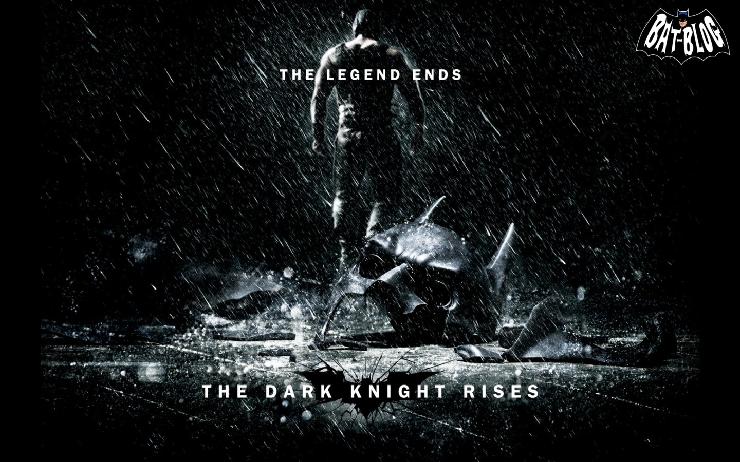 The Dark Knight Rises New Batman Movie Poster Wallpaper Background