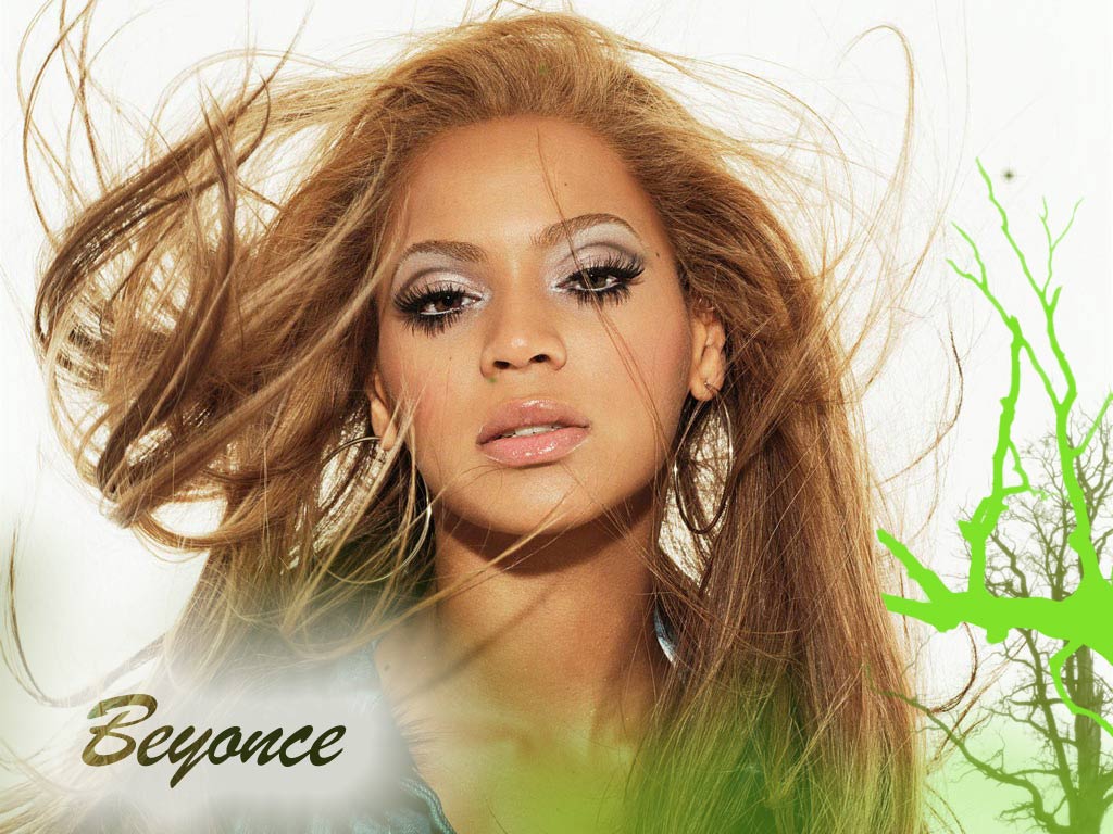 Witte Beyonce Knowles HD Wallpaper Zwarte