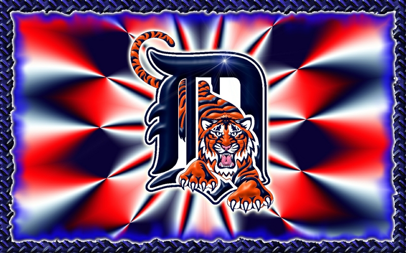 Pre Colorful Detroit Tigers Wallpaper