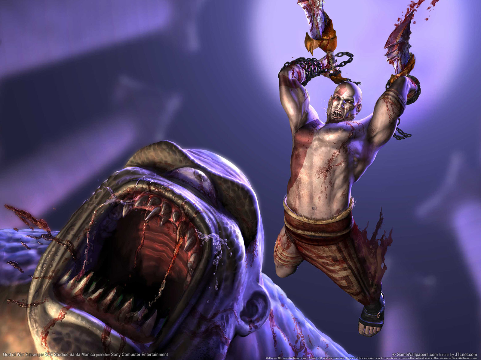 Thread Kratos Vs Cyclops God Of War Wallpaper