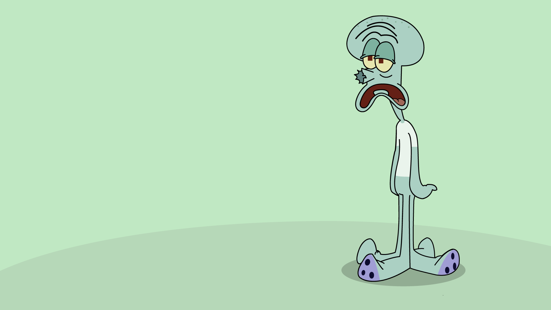 Squidward Tentacles Wallpaper