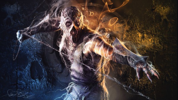 Wallpaper Mortal Kombat Smoke HD Desktop
