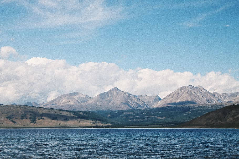 Mongolias Lake Under Clouds Sc9cojarv50iz0qz Wallpaper